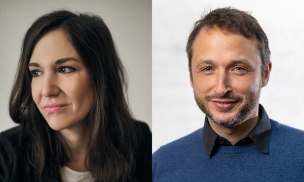 Porträtfotos von Birgit Birnbacher und Bernhard Weicht